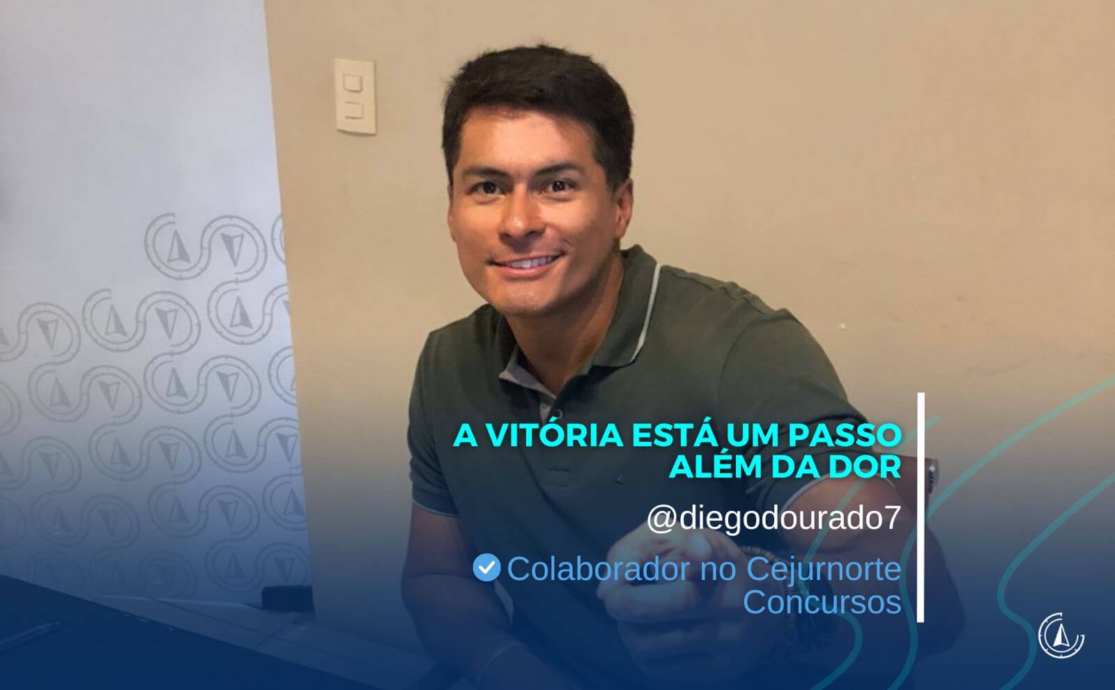 ''A VITRIA EST A UM PASSO DA DOR'' - Por Diego Dourado