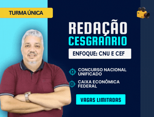EAD | Turma de Redao | Banca Cesgranrio | Enfoque em CNU e Caixa Econmica