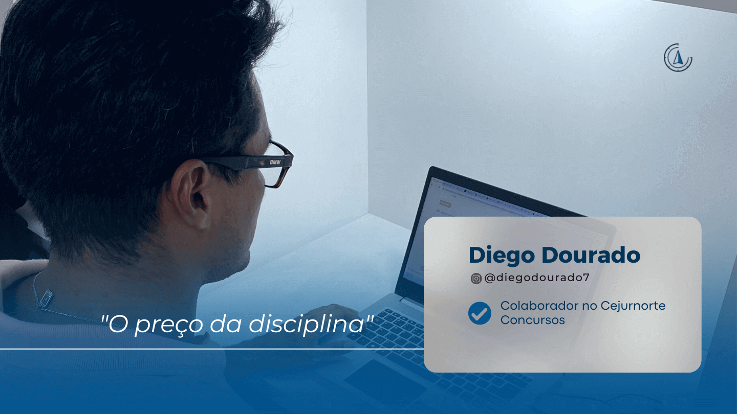 #Reflexo | ''O preo da disciplina'' -  por Diego Dourado