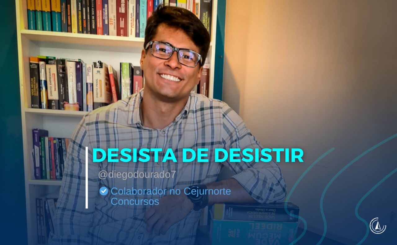 #Reflexo | 'DESISTA DE DESISTIR'' - Por Diego Dourado